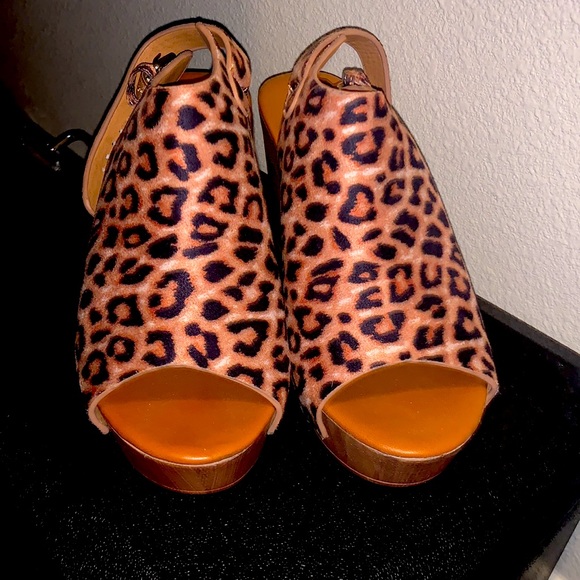 Cheetah/leopard platform heels - Picture 2 of 2